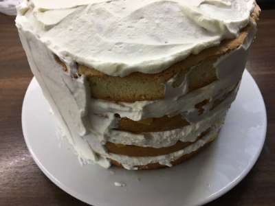 Postup #17 receptu Lehký narozeninový dort